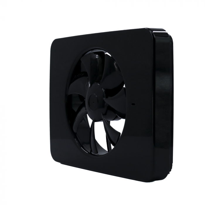 Vent-Axia - IQ - Badlüfter- Ø 125/100mm - 130 m3/h - Feuchtigkeitssensor - Nachlauftimer - Schwarz Vent-Axia - IQ - Badlüfter- Ø 125/100mm - 130 m3/h - Feuchtigkeitssensor - Nachlauftimer - Schwarz