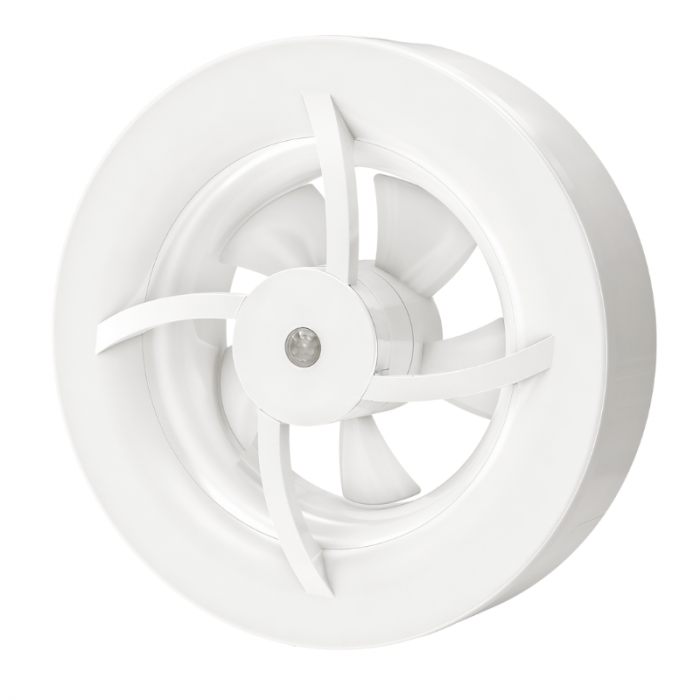 Vent-Axia - Solara - Badlüfter Ø 100/125mm - Feuchtigkeits- und Bewegungssensor - Nachlauf-Timer - Weiß Vent-Axia - Solara - Badlüfter Ø 100/125mm - Feuchtigkeits- und Bewegungssensor - Nachlauf-Timer - Weiß