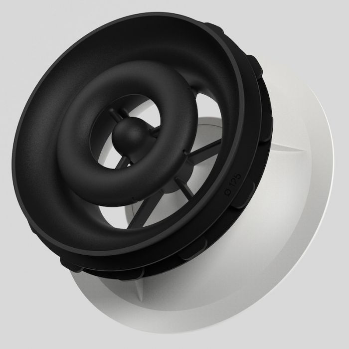 Pradovent -trim- Ø 125 mm Designventil (Zuluft & Abluft)