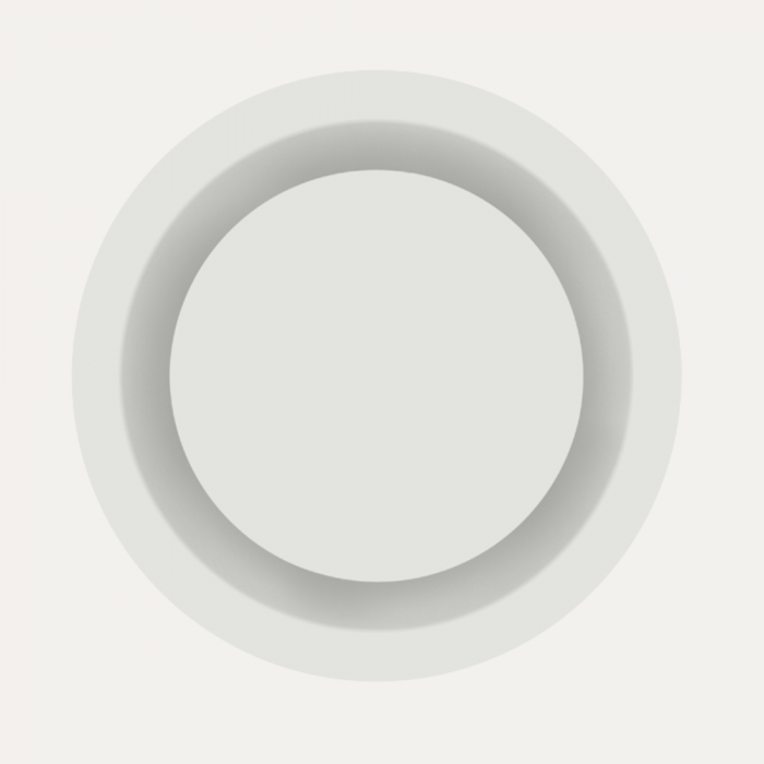 Pradovent -trim- Ø 100 mm Designventil (Abluft)