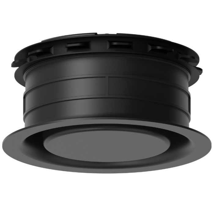 Pradovent - trim - Ø 125mm Designventil (Abluft) - Schwarz