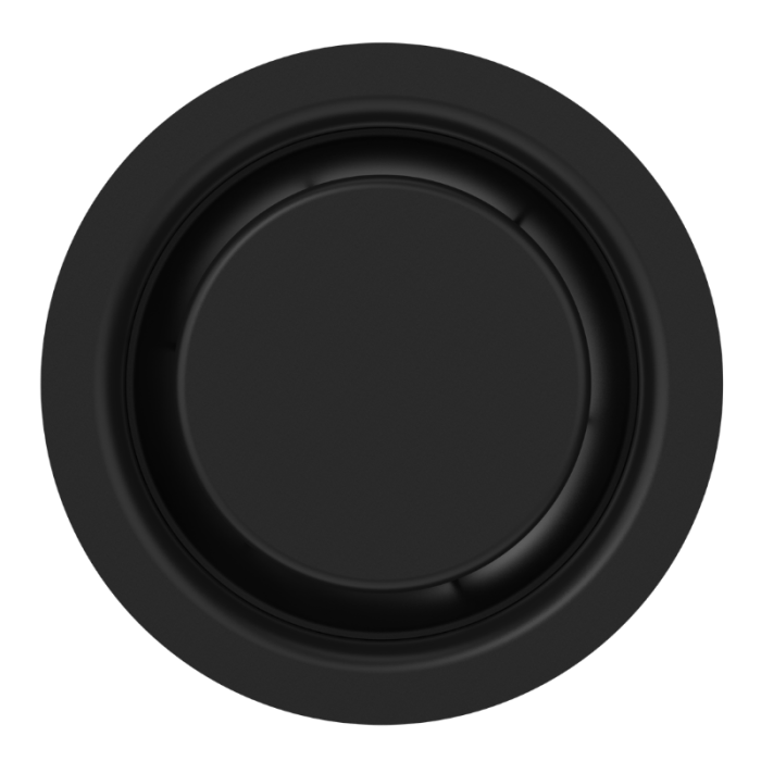 Pradovent - trim - Ø 125mm Designventil (Abluft) - Schwarz