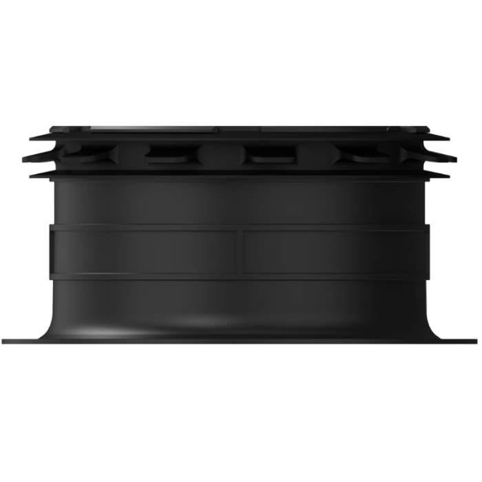 Pradovent - trim - Ø 125mm Designventil (Abluft) - Schwarz
