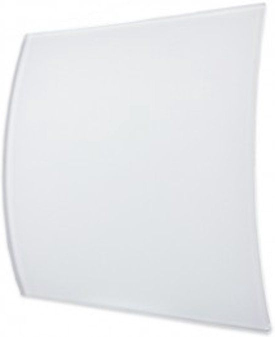 Design-Lüftungsgitter quadratisch (Abluft & Zuluft) Ø 100 mm – Kunststoff – Weiß