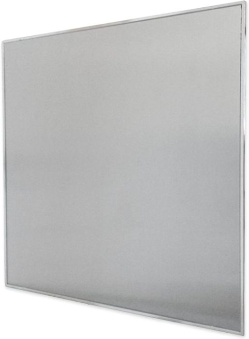 Whisper Design-Lüftungsgitter quadratisch (Abluft & Zuluft) Ø100mm – Edelstahl flach