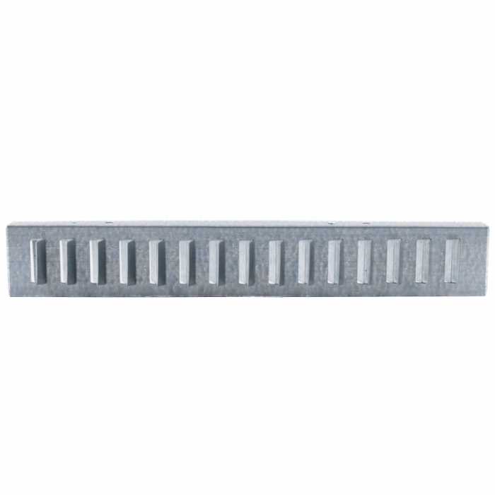 Mengenregler - gerade - Stahl - für Kanalgitter (BxH) 425 x 125 mm Mengenregler - gerade - Stahl - für Kanalgitter (BxH) 425 x 125 mm