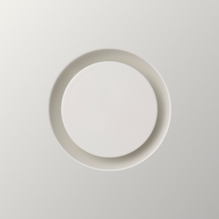 NoShow 2.0 verputzbare Designventil 125mm - Zu- und Abluft - Weiß NoShow 2.0 verputzbare Designventil 125mm - Zu- und Abluft - Weiß