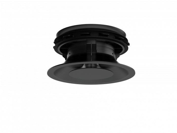 Pradovent -trim- Ø 125mm Designventil (Zuluft & Abluft) - Schwarz