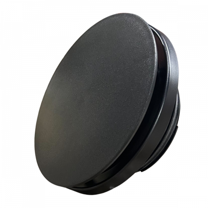 Tellerventil Vent-Axia Uniflexplus+ RV 125 Kunststoff - Abluft und Zuluft - Ø 125 mm - Schwarz