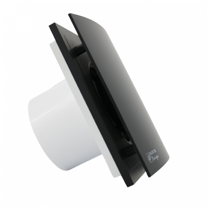 Design Badlüfter Soler & Palau Silent (200CZ) - Ø 100mm - AN/AUS - Matt Schwarz