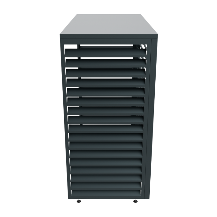 Aircover 1200 – RAL 7016 – Hochwertige Verkleidung für Außenklimageräte – 120 x 110 x 65 cm Aircover 1200 – RAL 7016 – Hochwertige Verkleidung für Außenklimageräte – 120 x 110 x 65 cm