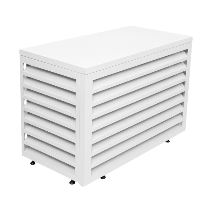 Aircover 900 - RAL9016 - Luxus (Klimaanlage) Außeneinheit Verkleidung - 93 x 60 x 48 cm Aircover 900 - RAL9016 - Luxus (Klimaanlage) Außeneinheit Verkleidung - 93 x 60 x 48 cm