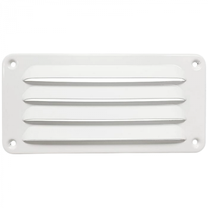 Aluminium-Lamellengitterrost Aufbaumontage 180 x 90 mm - WEISS (1-1809W) Aluminium-Lamellengitterrost Aufbaumontage 180 x 90 mm - WEISS (1-1809W)