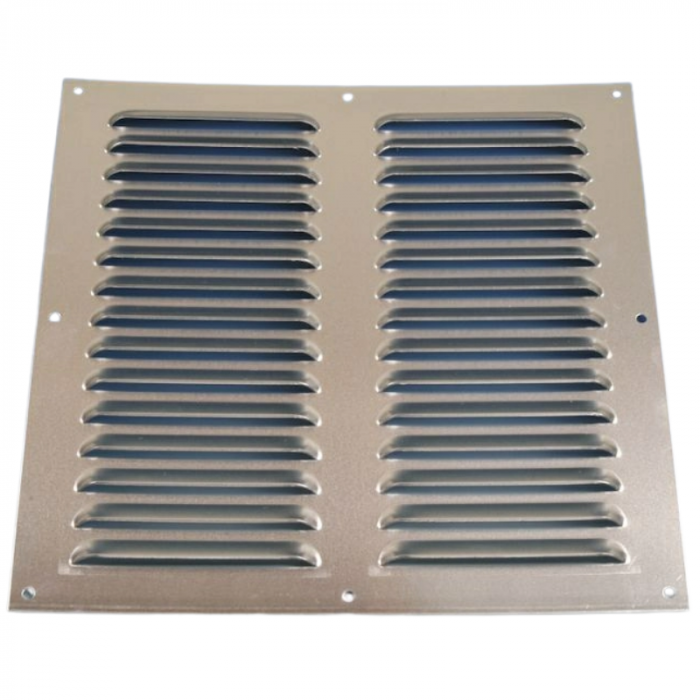 Aluminium Lüftungsgitter Aufbaumontage 400 x 400mm - ALU (1-4040A) Aluminium Lüftungsgitter Aufbaumontage 400 x 400mm - ALU (1-4040A)