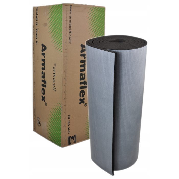 Armaflex selbstklebende Isolierung 13mm - Breite = 1 Meter [Packung mit 8 m2 Rolle]