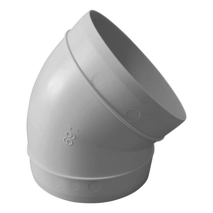 Bogen Kunststoff 45° - Ø 150mm Bogen Kunststoff 45° - Ø 150mm