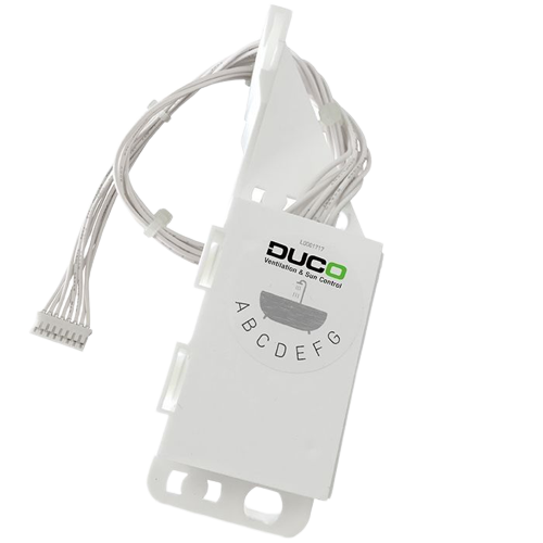 DucoBox Silent mit Schutzerdungsstecker + FEUCHTIGKEITS-Boxsensor (0000-4237 All-in-one-Paket)