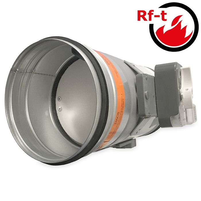 Brandklappe Ø 180 mm, manuelle Steuerung mit Schmelzlot bei 72°C + Feder Brandklappe Ø 180 mm, manuelle Steuerung mit Schmelzlot bei 72°C + Feder