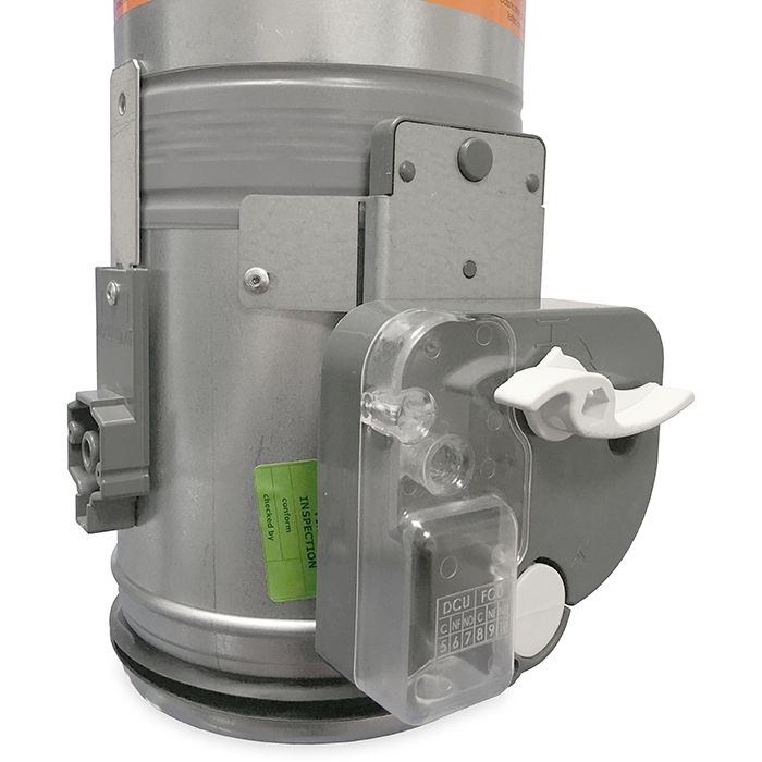 Brandklappe Ø 315 mm, manuelle Steuerung mit Schmelzlot bei 72°C + Feder Brandklappe Ø 315 mm, manuelle Steuerung mit Schmelzlot bei 72°C + Feder