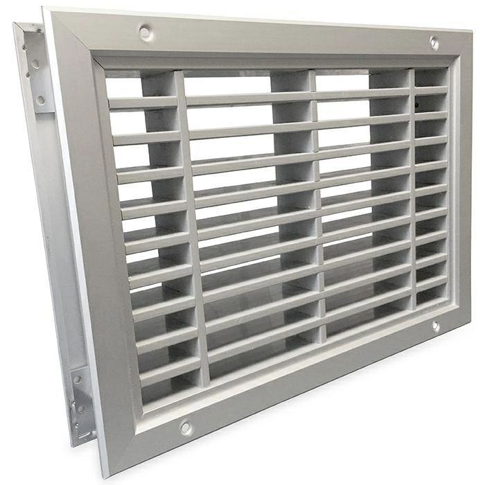  Feuerbeständiges Türgitter 200 x 200 mm (Innentür Anwendung)