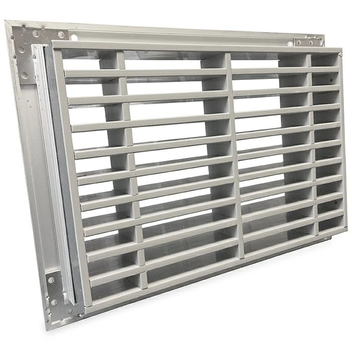  Feuerbeständiges Türgitter 200 x 200 mm (Innentür Anwendung)