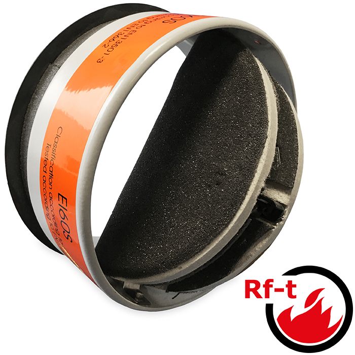 Feuerfeste Drosselklappe (Brandklappe) Ø150 mm - 60 Minuten Feuerfeste Drosselklappe (Brandklappe) Ø150 mm - 60 Minuten