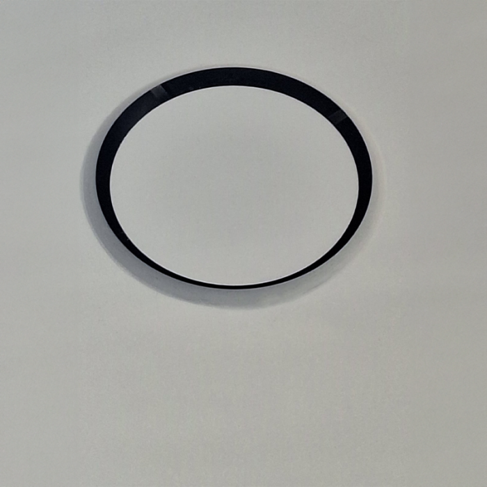 Whisper einstellbares Designventil - RUND - 125mm - Zuluft/Abluft - Weiß - mit Plenum