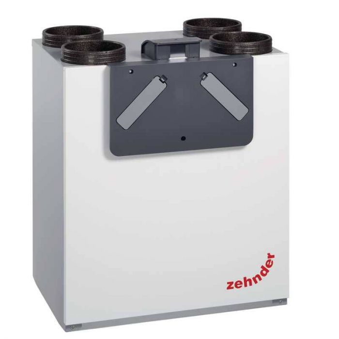 Zehnder Stork Comfoair E300 RH - Lufteinlass links - Perilex-Stecker - Mit Vorheizregister 300 m3/h