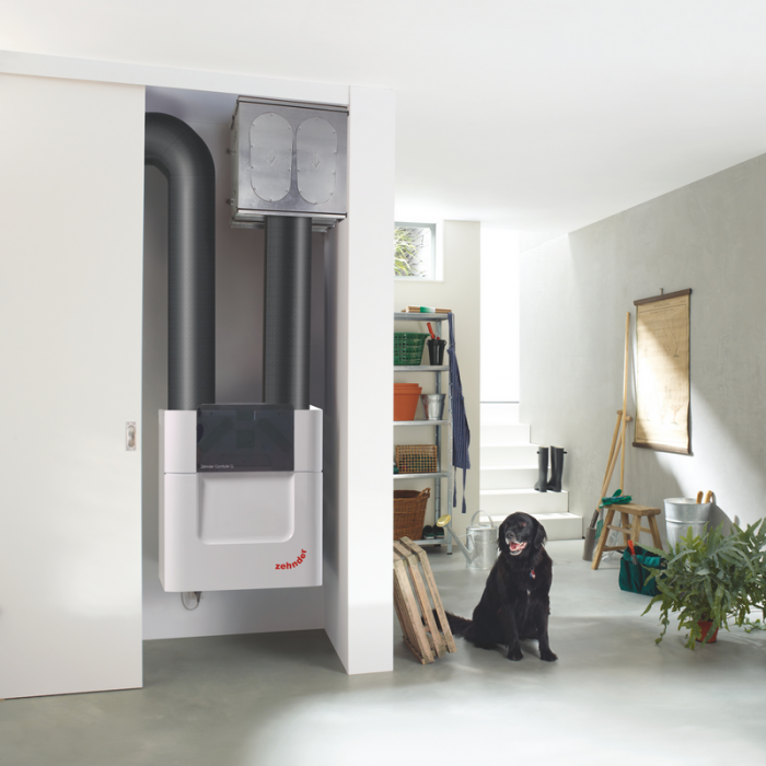 Zehnder Stork ComfoAir Q450 WRG-Gerät NL L VV ST - Linksausführung - Mit Vorheizregister Zehnder Stork ComfoAir Q450 WRG-Gerät NL L VV ST - Linksausführung - Mit Vorheizregister