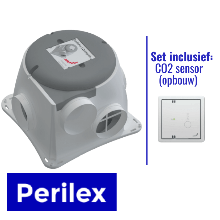 Zehnder Comfofan Silent Wohnhauslüfter + CO2 Sensor (Perilex)