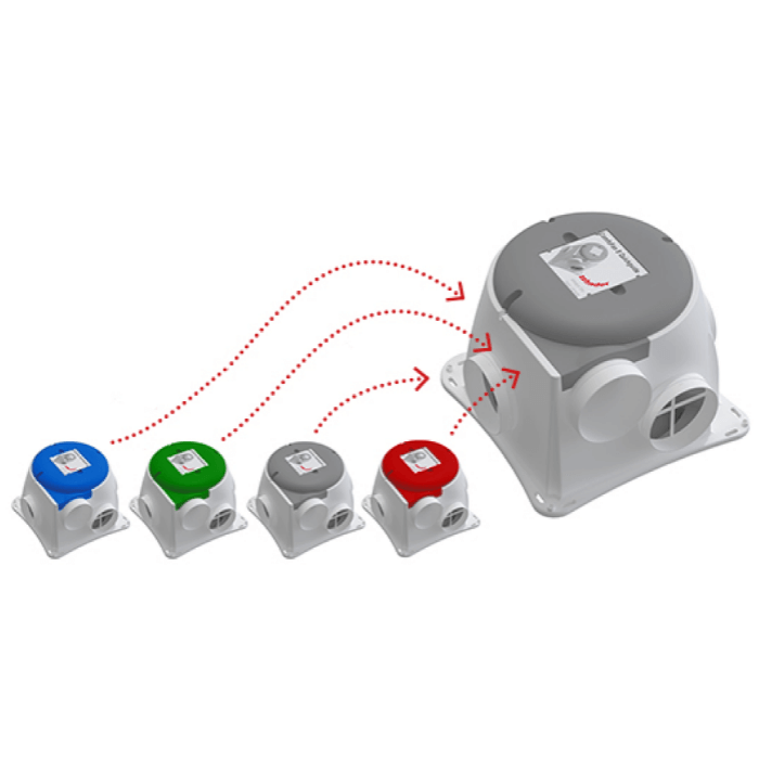 Zehnder Comfofan Silent Paket inkl. RFZ-Sender & 4 Luftventilen (Schutzkontakt) Zehnder Comfofan Silent Paket inkl. RFZ-Sender & 4 Luftventilen (Schutzkontakt)