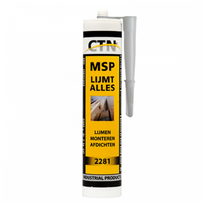 CTN MSP starkes Klebeset WEISS (2281W)