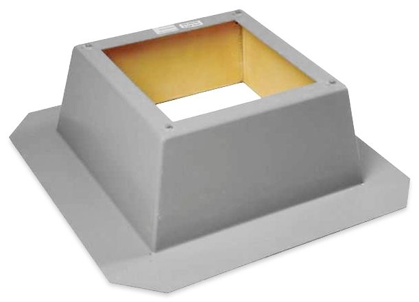 Dachaufsatz DOS 330 für MX 110 Ventilatoren – Flachdach – unisoliert