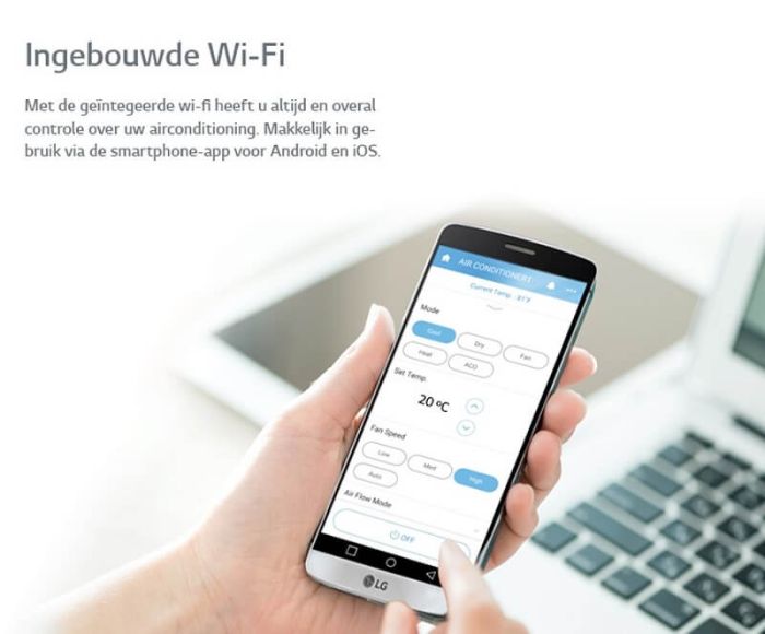 LG Standard Plus Klimaanlage zur Wandmontage Innen-/Außengerät 2,5 kW - R-32 - Split-Gerät