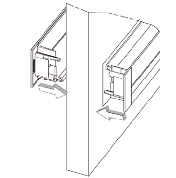 Duco DoorVent 436 x 58 mm – WEISS RAL9010