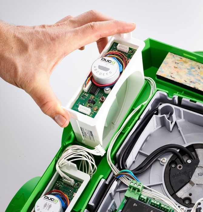 Duco CO2-Regelventil 30 m3/h – geeignet für Schlafzimmer