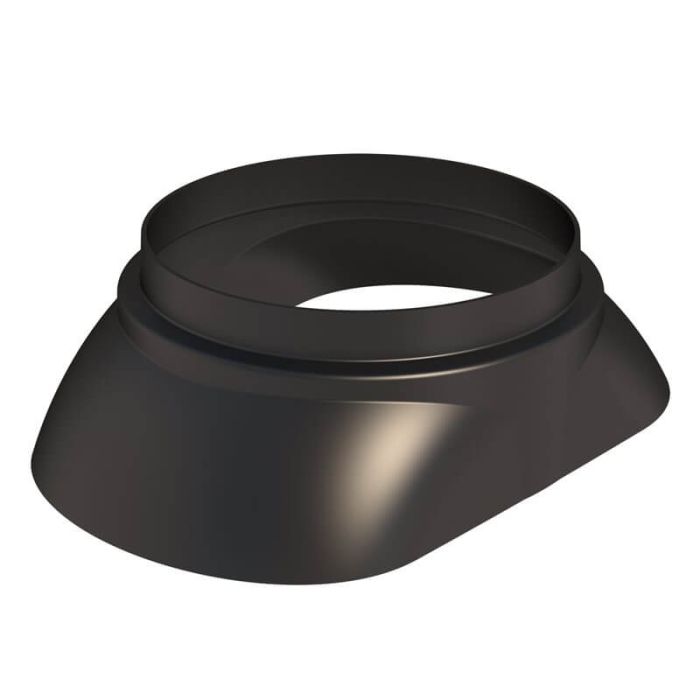 Dachziegelkappe Ø 214 für Schrägdach 5–55 Grad für Dachdurchführung Ø 186 (0169257)