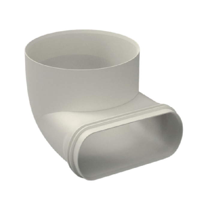 Renson EasyFlex - Löffelwinkel - Ø125mm (Ventilanschluss)
