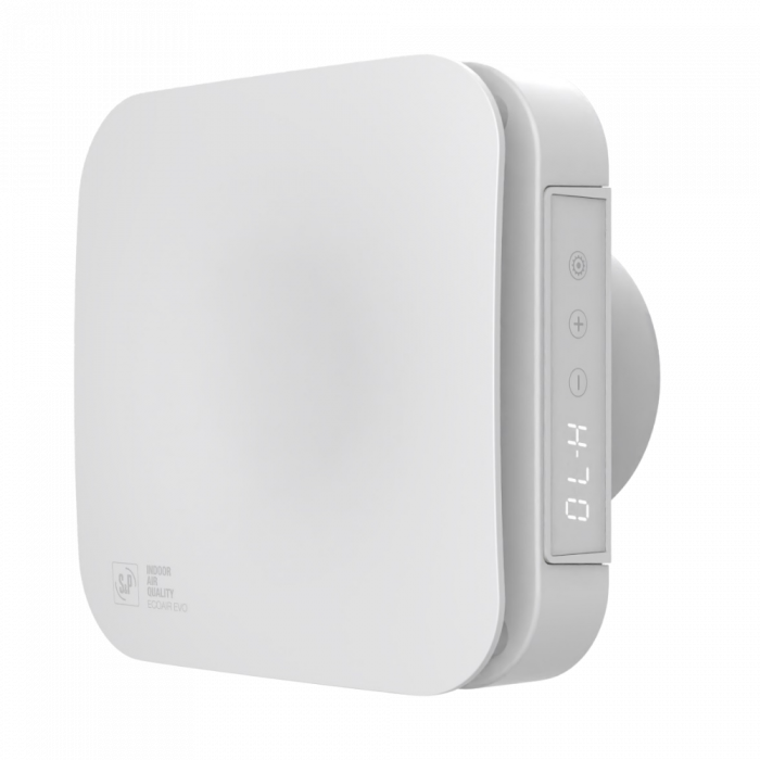 Badlüfter Soler & Palau ECOAIR EVO HT - Ø 100mm - 100 m3/h - mit Nachlauf