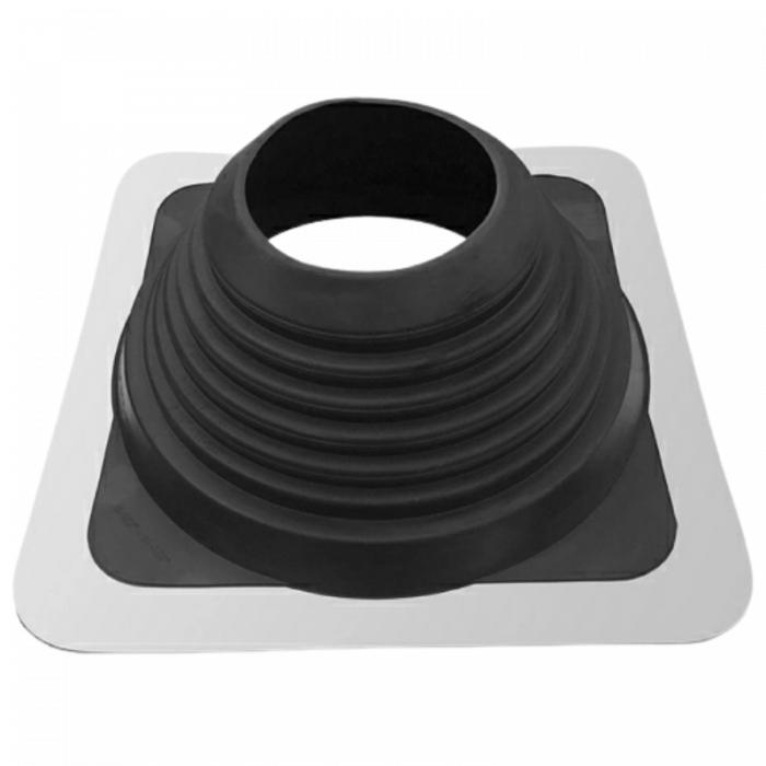 EPDM-Dachdurchführung mit Gummimanschette 140 - 280 mm - Aufbau verschiedener Dachprofile 