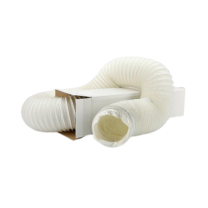 Flexibler Schlauch WEISS PVC - Ø160- Länge 10 Meter