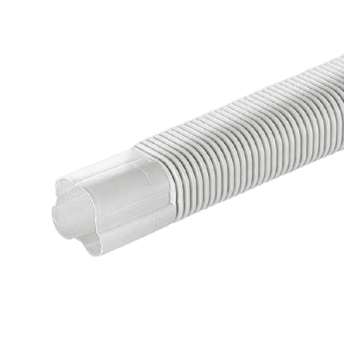Klimaanlage flexible Rinne - Länge 500 mm - WEISS (SF-77-500-W)