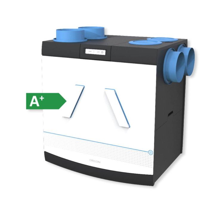 Orcon HRC-400 MaxComfort Healthline Lüftungsanlage mit WRG - 400 m3/h - Mit Vorwärmer