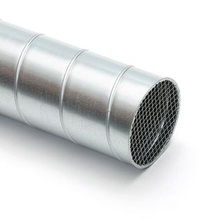 Rohrgitter (Flanschbuchse mit grobmaschigem Draht) Ø 500 mm Rohrgitter (Flanschbuchse mit grobmaschigem Draht) Ø 500 mm