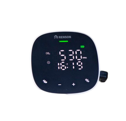 Renson Sense Go - CO2-Messgerät mit Temperatur- und Feuchtigkeitssensor