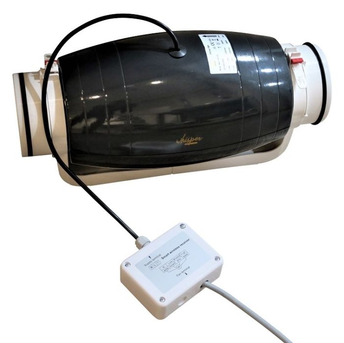 Pro-Remote PLUS drahtlose Steuerung von Ventilatoren - Feuchtigkeits-/Temperatur-/VOC-Ansteuerung