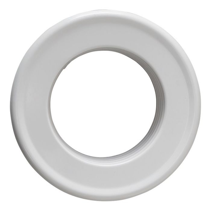 Abschlussrosette Ø 100 mm – Weiß