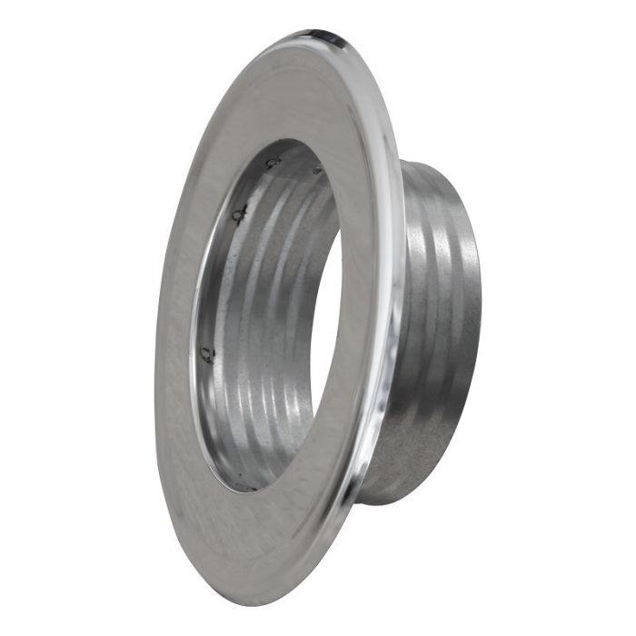Abschlussrosette Ø 125 mm – Edelstahl Abschlussrosette Ø 125 mm – Edelstahl
