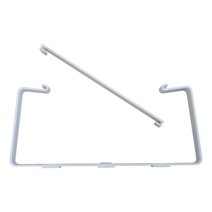 Kunststoffmontagebügel für Lüftungskanal 220 x 90 mm