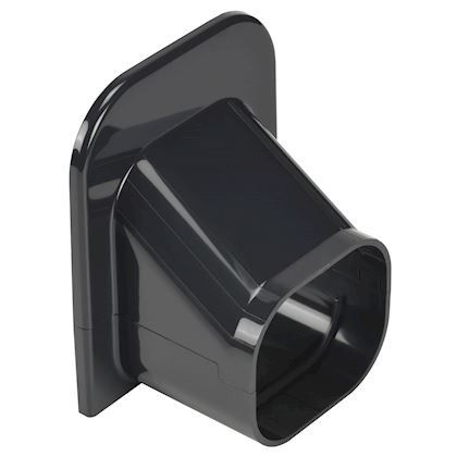 Klimaanlage Wand-Decken-Endstück - Anthrazit (SP-77-A)